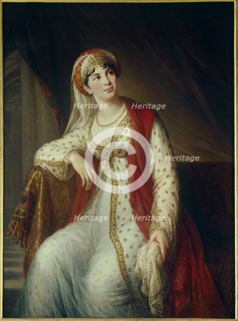 Portrait of the singer Giuseppina Grassini (1773-1850) as Zaira, c1805. Creator: Vigée Le Brun, Louise Élisabeth (1755-1842).