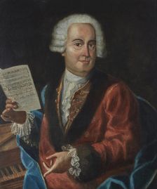 Portrait of the singer Gregorio Lorenzo Babbi (1708-1768). Creator: Anonymous