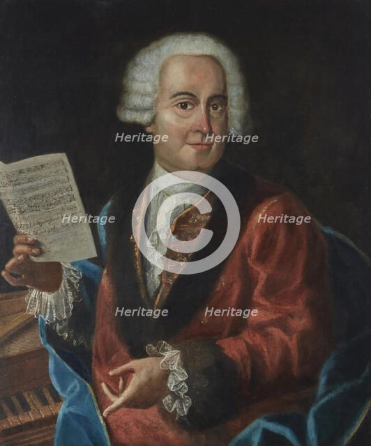 Portrait of the singer Gregorio Lorenzo Babbi (1708-1768). Creator: Anonymous.