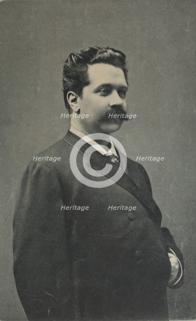 Portrait of the singer Ippolit Petrovich Pryanishnikov (1847-1921)  , 1890.