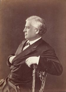 Portrait of the singer Ivan Alexandrovich Melnikov (1832-1906) as Onegin in the opera Eugene Onegin