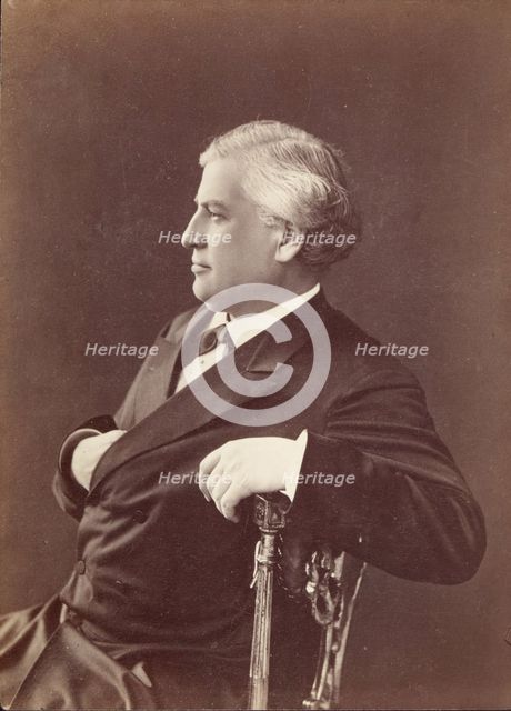 Portrait of the singer Ivan Alexandrovich Melnikov (1832-1906) as Onegin in the opera Eugene Onegin 