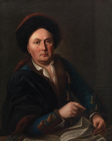 Portrait of the singer Ludwig (Lodewijk) van Beethoven (1712-1773)..., 1773. Creator: Radoux, Leopold (1754-1781)