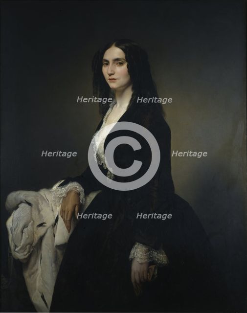 Portrait of the Singer Matilde Juva Branca.
