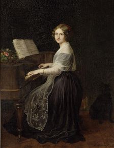 Portrait of the Soprano Jenny Lind (1820-1887), 1845