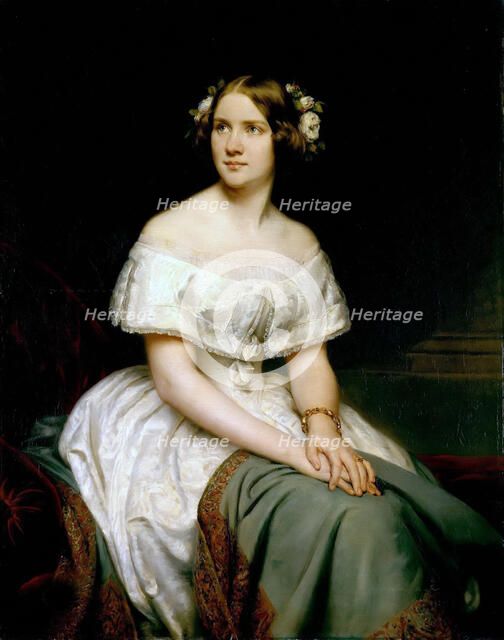 Portrait of the Soprano Jenny Lind (1820-1887), 1846. Creator: Magnus, Eduard (1799-1872).