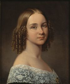 Portrait of the Soprano Jenny Lind (1820-1887), after 1844