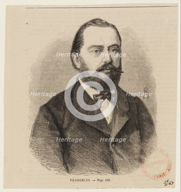 Portrait of the tenor Gaetano Fraschini (1816-1887), the first Zamoro in the opera Alzira by Giusepp
