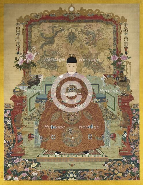 Portrait of the Tianqi Emperor (1605-1627) . Creator: Chinese Master.