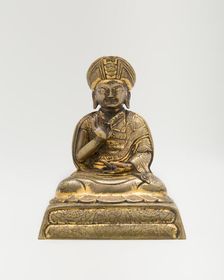 Portrait of the Tibetan Lama Chankya Hutuktu Rolpai Dorje (1717-1786), Qing dynasty, 18th/19th centu Creator: Unknown