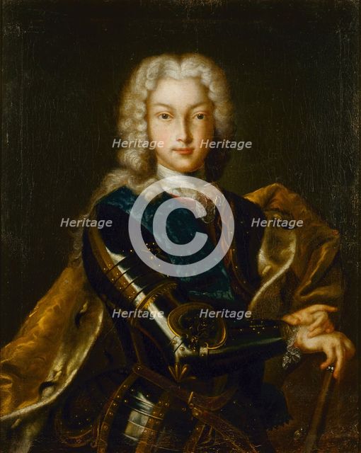 Portrait of the Tsar Peter II of Russia (1715-1730), End 1720s.