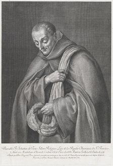 Portrait of the venerable Franciscan Father Sebastian Sillero, 1782. Creator: Manuel Salvador Carmona
