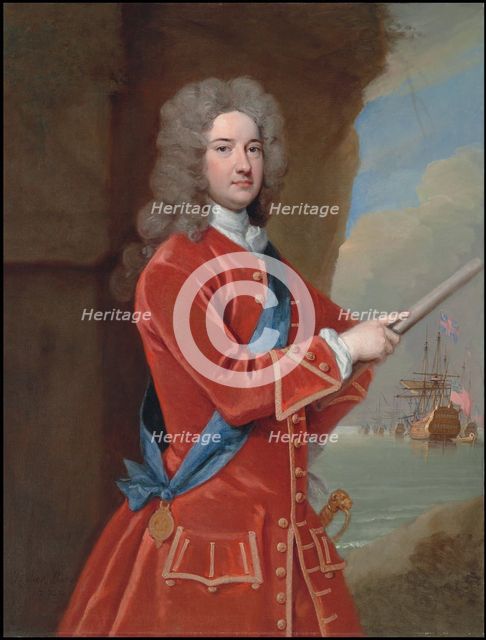 Portrait of the Vice-Admiral James Berkeley, 3rd Earl of Berkeley (1680-1736).