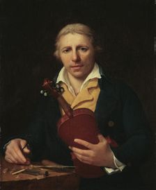 Portrait of the violin maker Nicolas Lupot (1758-1824), 1805