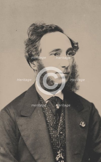 Portrait of the violinist and composer Camillo Sivori (1815-1894) , ca 1865. Creator: Anonymous.