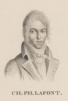 Portrait of the violinist and composer Charles Philippe Lafont (1781-1839). Creator: Ledru, Hilaire (1769-1840)