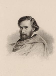 Portrait of the violinist and composer Anton Wallerstein (1813-1892). Creator: Anonymous