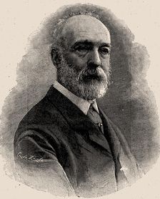 Portrait of the violinist and composer Antonio Bazzini (1818-1897), 1897. Creator: Anonymous