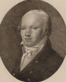 Portrait of the violinist and composer Andreas Romberg (1767-1821), c. 1800. Creator: Anonymous