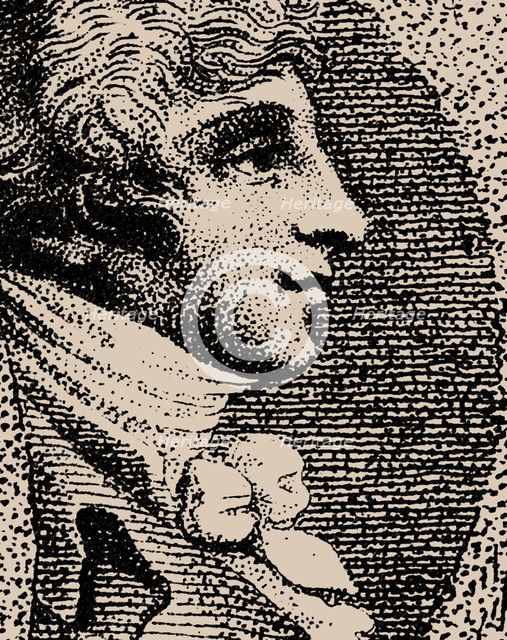 Portrait of the violinist and composer Feliks Janiewicz (1762-1848). Creator: Anonymous.
