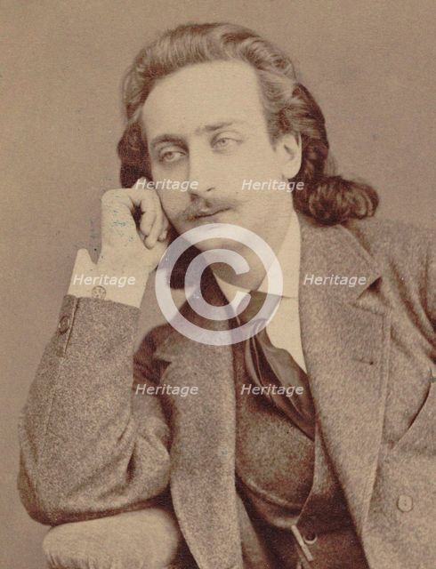 Portrait of the violinist and composer Henri Ketten (1848-1883). Creator: Anonymous.