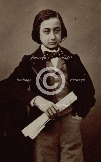 Portrait of the violinist and composer Henri Ketten (1848-1883). Creator: Nadar, Gaspard-Félix (1820-1910).