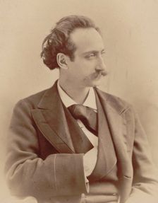 Portrait of the violinist and composer Henri Ketten (1848-1883). Creator: Photo studio Pagliano e Ricordi, Milano