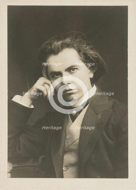 Portrait of the violinist and composer Jan Kubelik (1880-1940) , 1908. Creator: Anonymous.