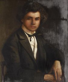 Portrait of the violinist and composer Jan Kubelik (1880-1940), c1900. Creator: Anonymous