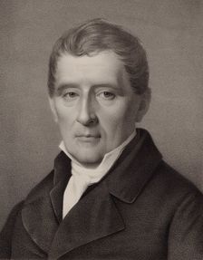 Portrait of the violinist and composer Louis Spohr (1784-1859), 1840. Creator: Engelbach, Georg (1817-1894)