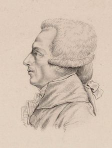 Portrait of the violinist and composer Niccolò Mestrino (1748-1789). Creator: Lambert, Jean Baptiste Ponce (active 1785-1820)