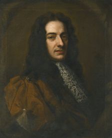 Portrait of the violinist and composer Nicola Matteis