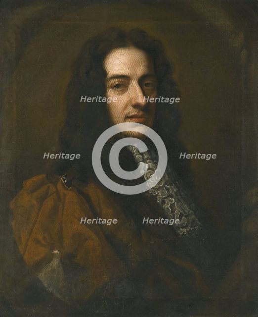 Portrait of the violinist and composer Nicola Matteis.