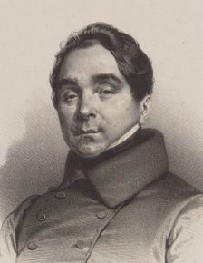 Portrait of the violinist and composer Philippe Musard (1792-1859). Creator: Anonymous