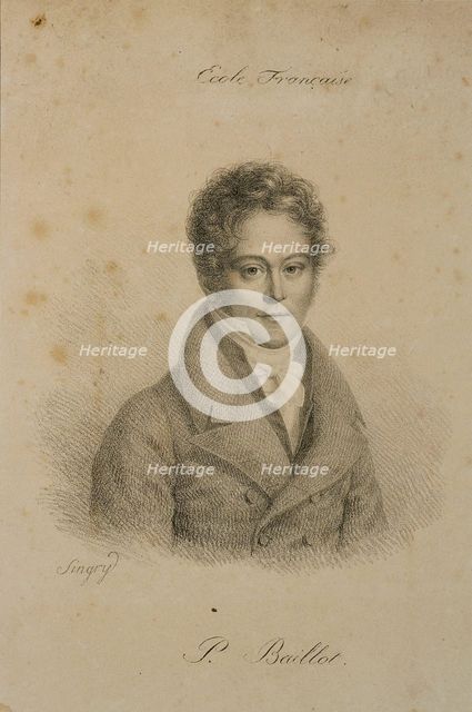 Portrait of the violinist and composer Pierre Baillot (1771-1842).