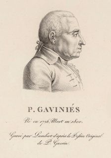 Portrait of the violinist and composer Pierre Gaviniès (1728-1800), 1800s