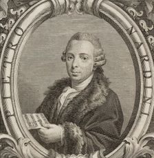 Portrait of the violinist and composer Pietro Nardini (1722-1793) , 1782. Creator: Anonymous