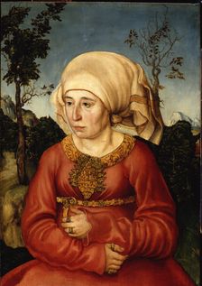 Portrait of the Wife of Dr. Johann Stephan Reuss, 1503