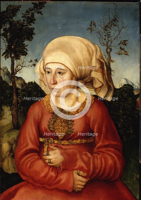 Portrait of the Wife of Dr. Johann Stephan Reuss, 1503.
