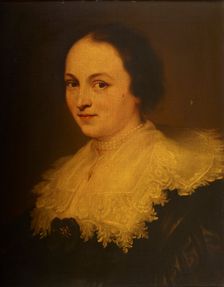Portrait of the Wife of the Mayor of Antwerp, 19th century. Creator: Unknown