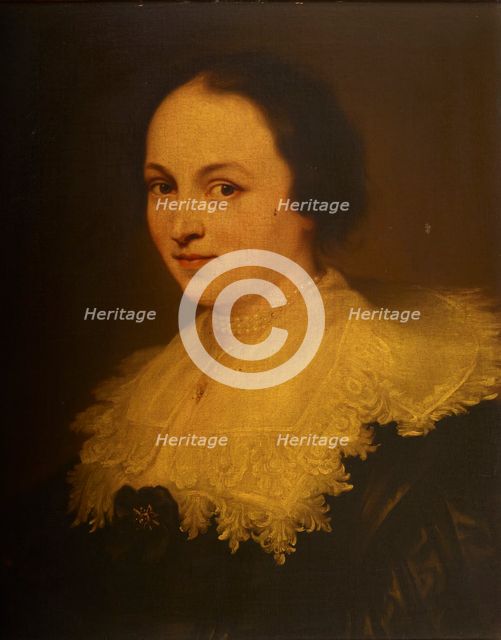 Portrait of the Wife of the Mayor of Antwerp, 19th century. Creator: Unknown.