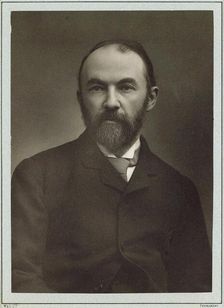 Portrait of the writer Thomas Hardy (1840-1928) . Creator: Barraud, Herbert Rose (1845-1896)