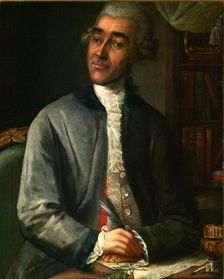 Portrait of the writer Vasily Grigorievich Ruban (1742-1795), 1786. Artist: Klipekov (Klepikov), Alexei Fyodorovich (1761-?)