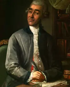 Portrait of the writer Vasily Grigorievich Ruban (1742-1795), 1786. Creator: Klipekov (Klepikov), Alexei Fyodorovich (1761-?)