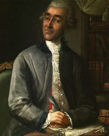 Portrait of the writer Vasily Grigorievich Ruban (1742-1795), 1786. Creator: Klipekov (Klepikov), Alexei Fyodorovich (1761-?)