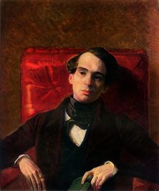 Portrait of the Writer Alexandr Nikolayevich Strugovshchikov 1840, (1965). Creator: Karl Briullov