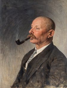 Portrait of the writer Aleksey Pavlovich Chapygin (1870-1937)