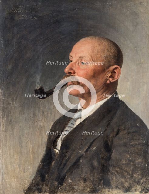 Portrait of the writer Aleksey Pavlovich Chapygin (1870-1937).