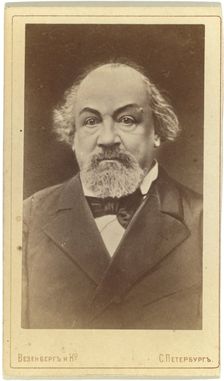 Portrait of the writer Aleksey Pisemsky (1821-1881)