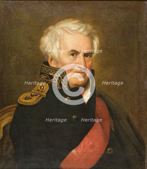 Portrait of the writer and admiral Alexander Semyonovich Shishkov (1754-1841).